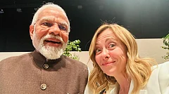 PM Modi and Italian Prime Minister Giorgia Meloni - X